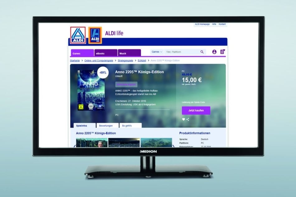 Gamer können sich jetzt auf Videospiele bei Aldi freuen.