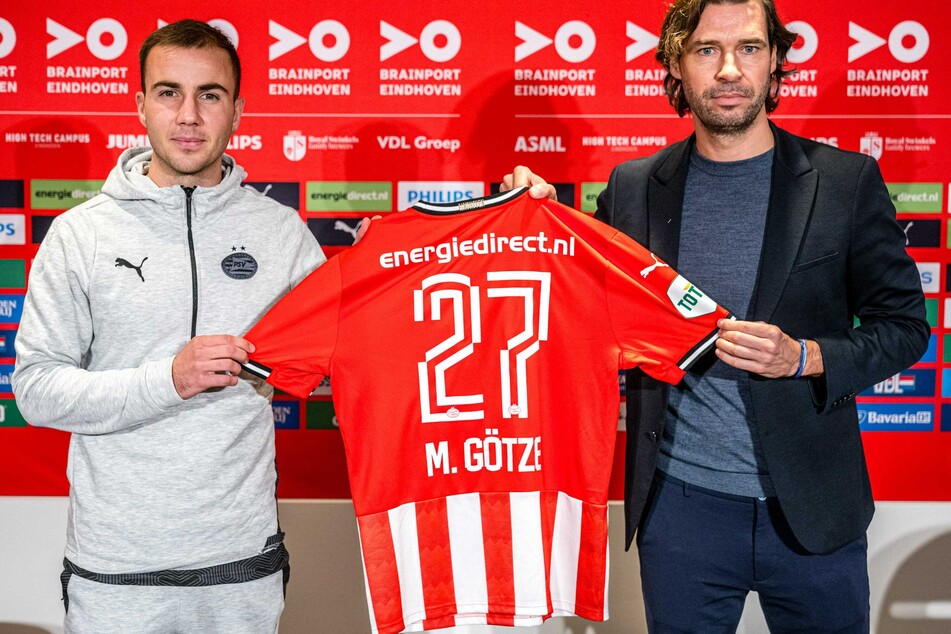 Seit kurzem bei PSV Eindhoven in den Niederlanden. Weltmeister Mario Götze (28).