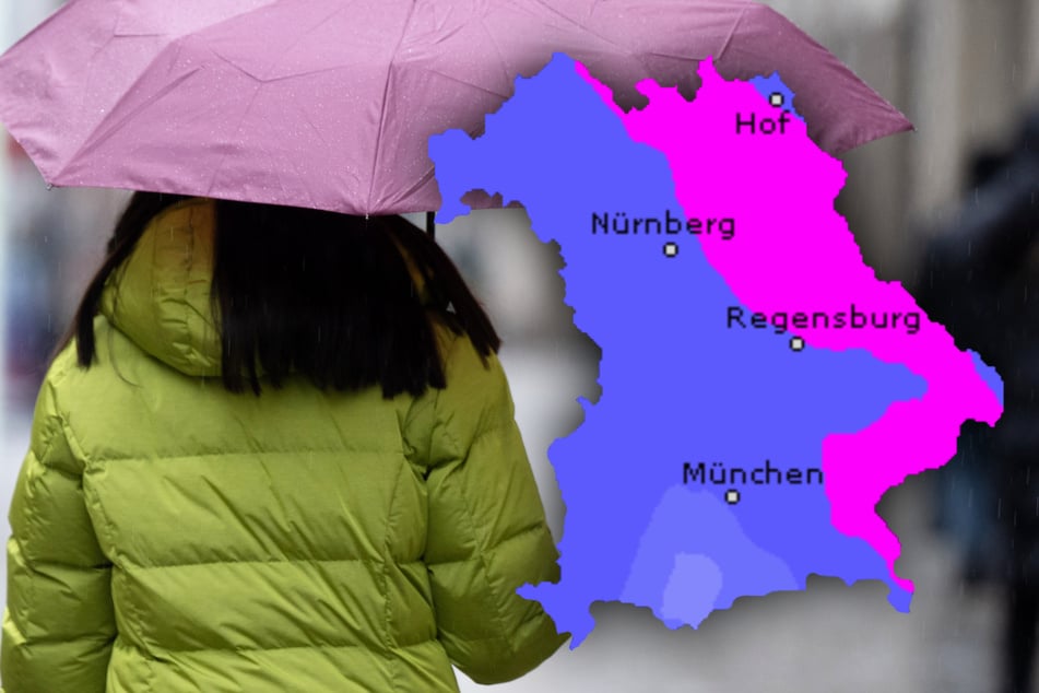 Tristesse statt Freude: Das Wetter in München und Bayern zeigt sich derzeit nicht von seiner schönsten Seite.