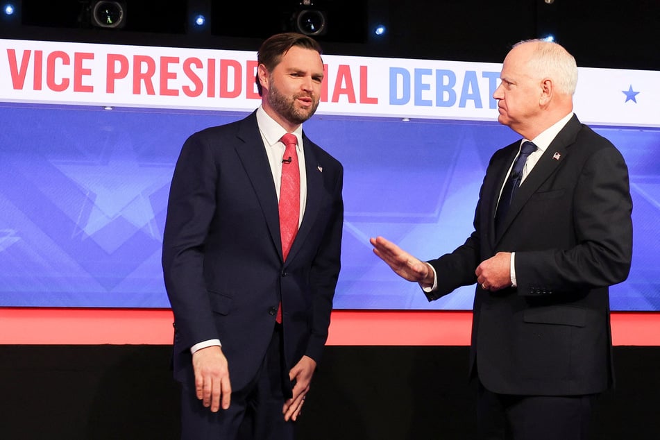 Republican VP candidate JD Vance and his Democratic counterpart, Tim Walz, held a mostly civil debate on Tuesday night.