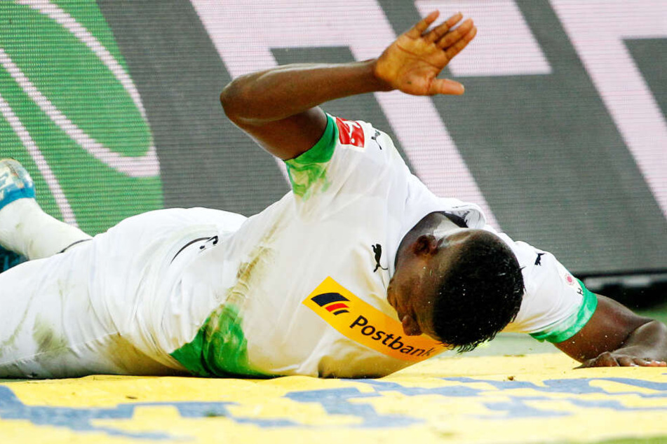 Neuzugang Breel Embolo war der auffälligste Gladbacher, konnte aber erst in der Nachspielzeit treffen - zu spät.