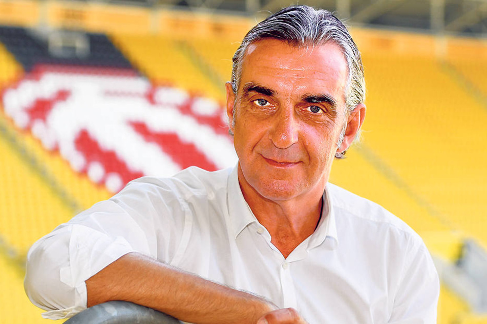 Schwere gesundheitliche Probleme! Dynamos Sportchef Ralf Minge musste im Jahr 2018 eine längere Auszeit nehmen.