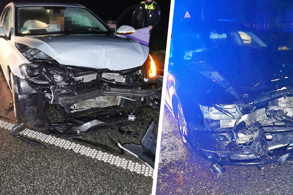 Frontalcrash in Thüringen: VW-Fahrerin gerät in Gegenverkehr, drei Verletzte