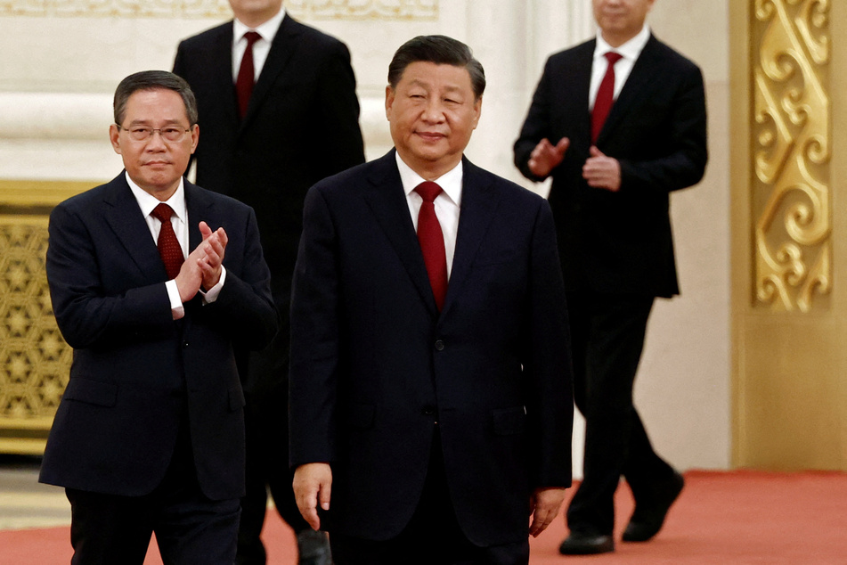 China's leader, Xi Jinping, rebuked the US and the West for suppressing Chinese development.