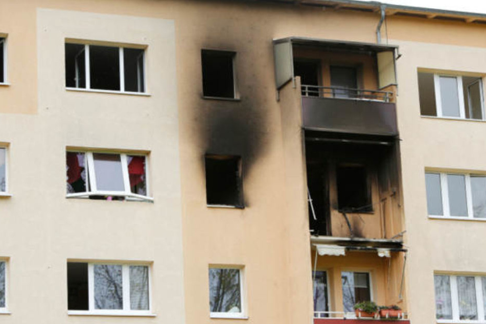 Denis S. soll für die Explosion seiner Mietwohnung am 7. Oktober 2017 im Leipziger Süden verantwortlich sein. Er wollte offenbar von der Versicherung abkassieren.