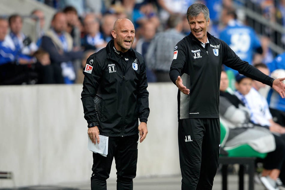 Ronny Thielemann und Jens Härtel sind nicht länger Co-Trainer und Coach in Magdeburg.