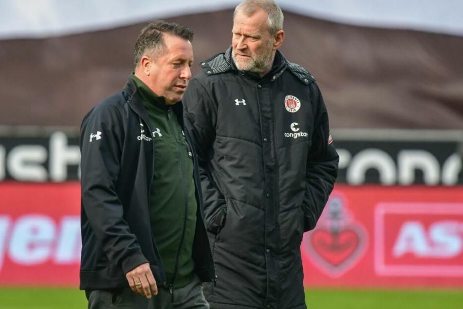 Trainer Markus Kauczinski und Sportchef Uwe Stöver wurden beim FC St. Pauli entlassen.