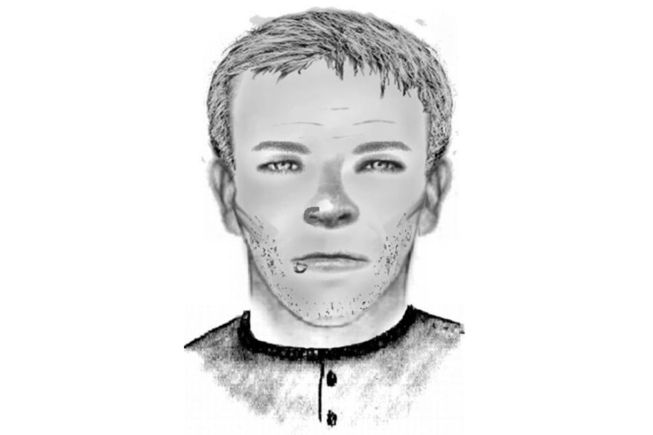 Mit diesem Phantombild sucht die Polizei nach dem Täter.