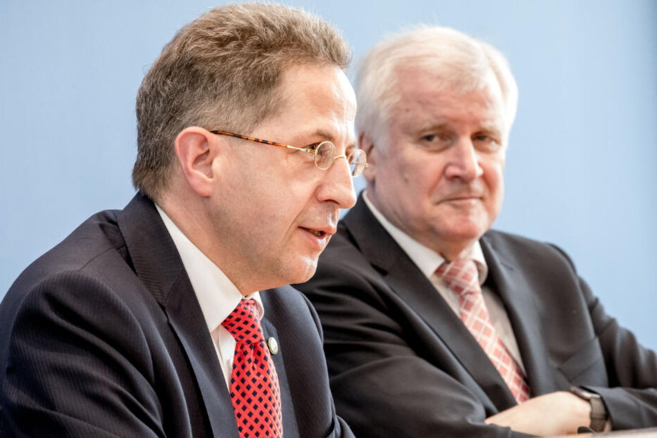 Maaßen (links) mit Innenminister Seehofer.