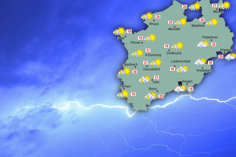 NRW-Wetter lässt am Wochenende zu wünschen übrig: Doch wie wird's am Montag?