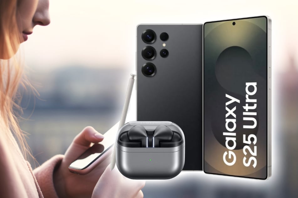 Hier ist das Samsung Galaxy S25 Ultra mit Buds günstig im Angebot