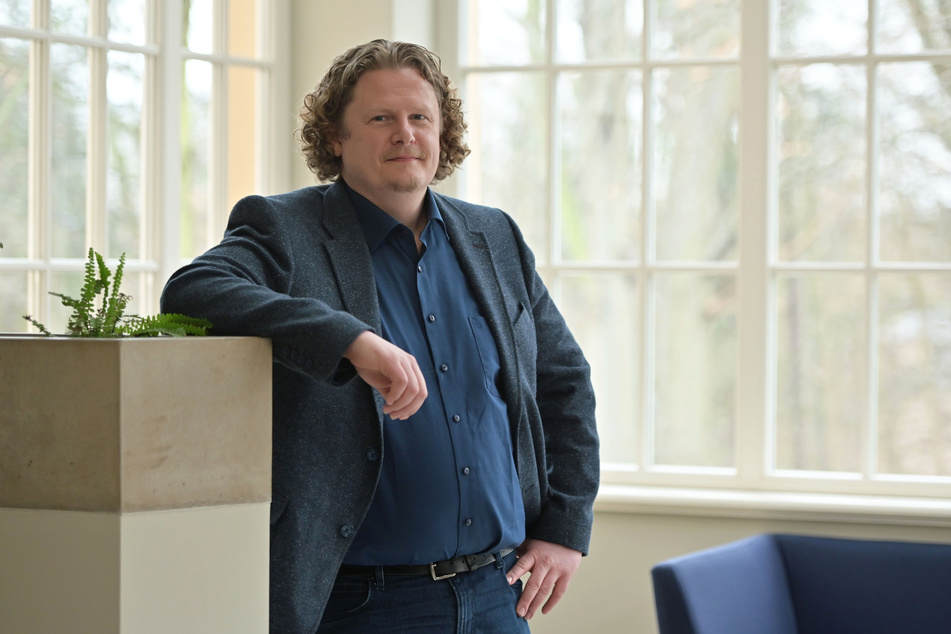 Lars Fassmann (42, parteilos) kritisiert das Russland-Sponsoring für Ulrich Oehme (60, AfD).