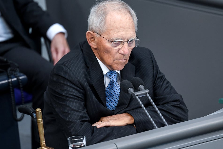 Wolfgang Schäuble (CDU), Bundestagspräsident.