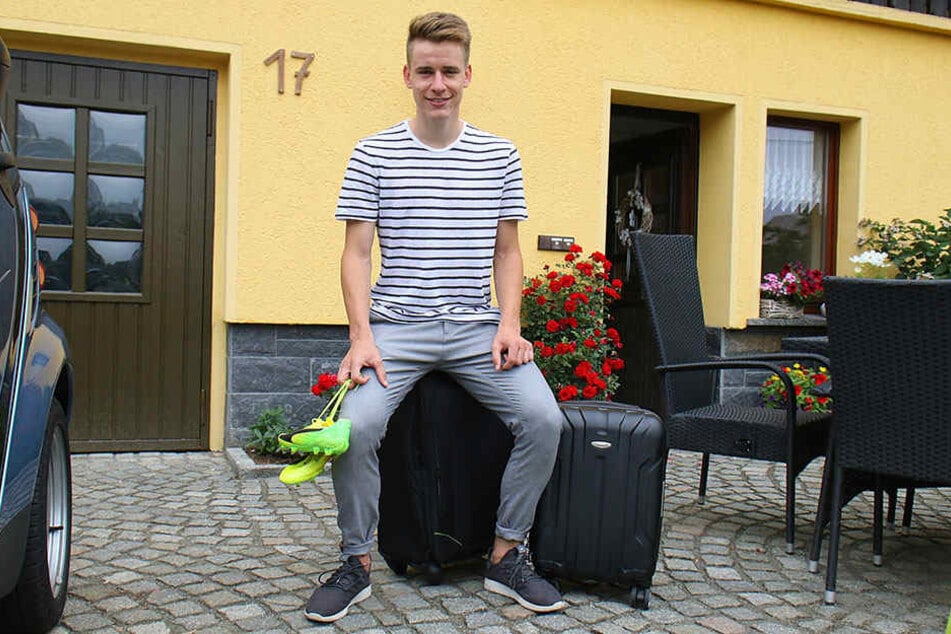 In der kommenden Woche zieht Florian Hansch erstmals aus seinem Elternhaus in Erdmannsdorf aus. Dann gehts nach Sandhausen. Die Koffer sind gepackt!