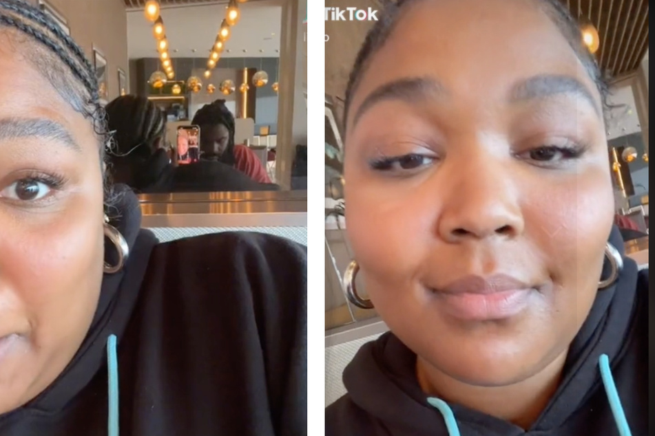 In her latest TikTok, Lizzo gives fans and followers a quick peak into her dating life.