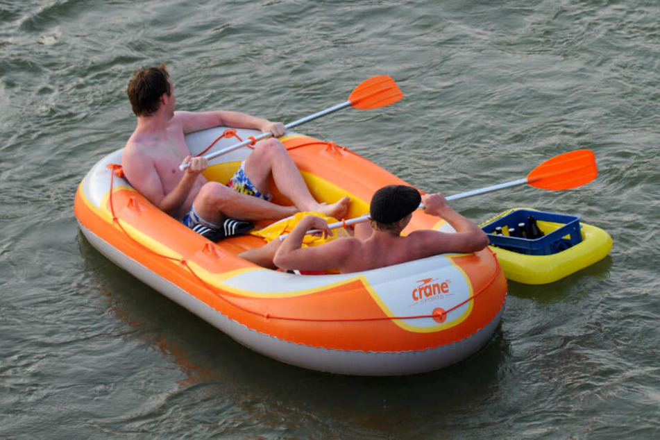 An heißen Tagen verwandelt sich die Isar zur Partymeile. (Symbolbild)