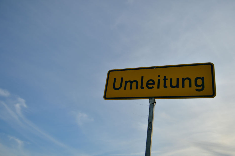 Die Umleitungsstrecke der A44 ist seit Freitagmorgen auch voll gesperrt (Symbolbild).