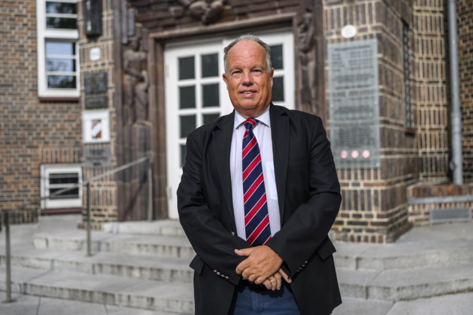 Landgerichtspräsident Dominik Schulz (57) öffnete seine Behörde für Zuschauer.