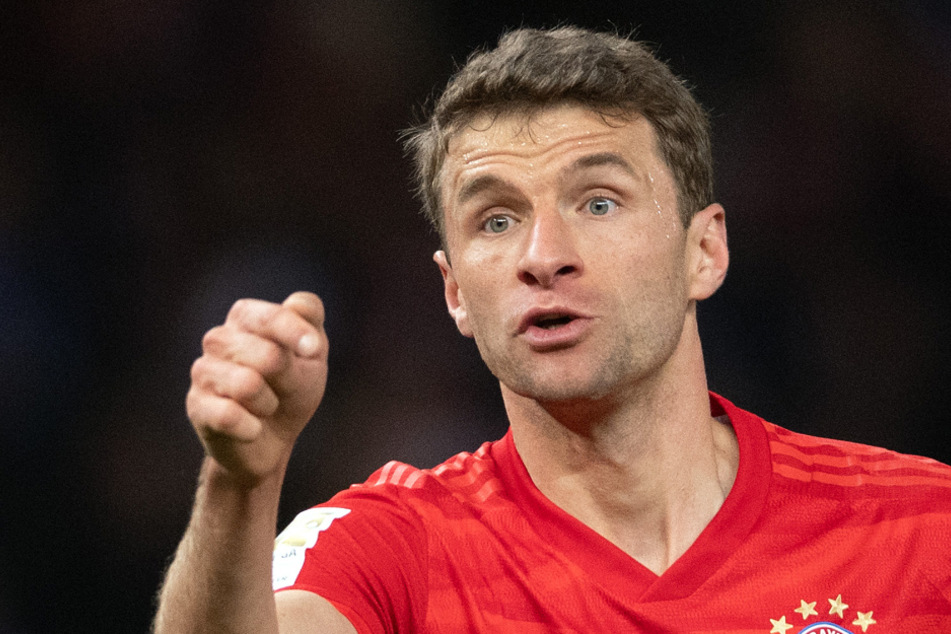 Thomas Müller (31) ist wieder zurück im Bayern-Training.