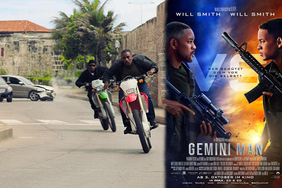 Will Smith jagt sich in "Gemini Man" selbst. Welcher der beiden wird am Ende die Oberhand behalten?