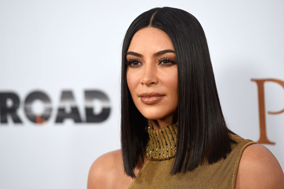 Kim Kardashian wirbt selbst für ihre Produkte.