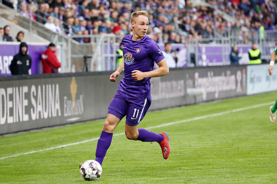 Von Schalke zum FC Erzgebirge. Florian Krüger ging im Vorjahr den umgekehrten Weg.