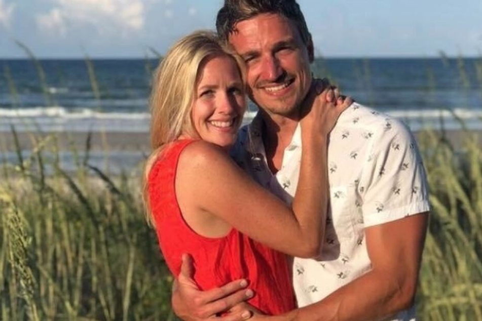 Ein Bild von Lauren und Matthew aus glücklichen Tagen.