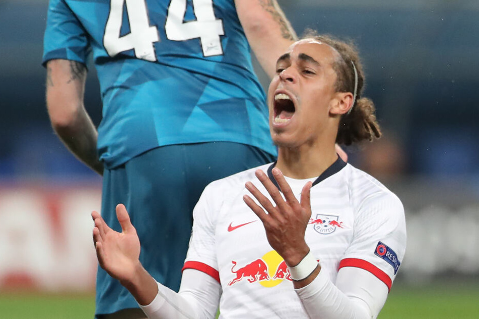 RB-Kicker Yussuf Poulsen fällt kurzfristig gegen den 1. FC Köln aus.
