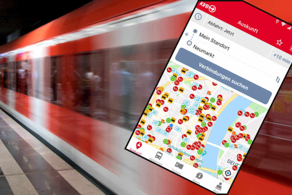 Die KVB haben ihre App einer Rundumerneuerung unterzogen.
