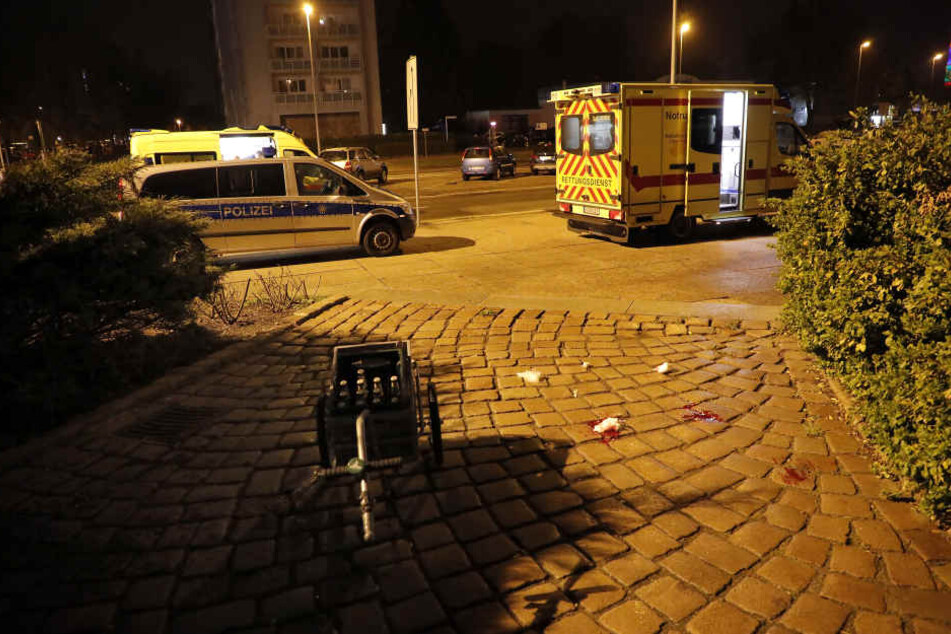 Die Schlägerei an der Theaterstraße in Chemnitz endete blutig.