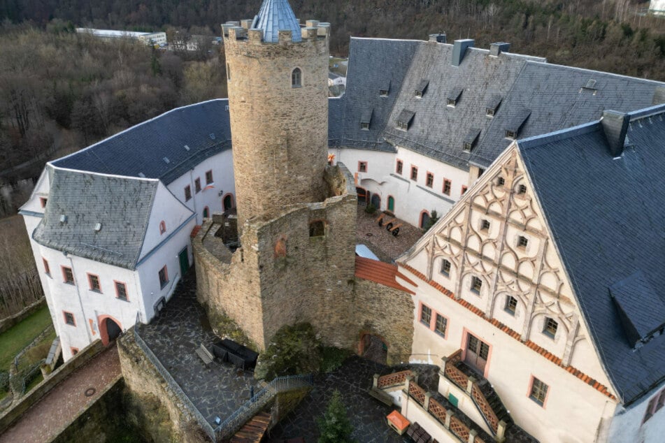 "Glück auf!" heißt es auf der Familienburg Scharfenstein.