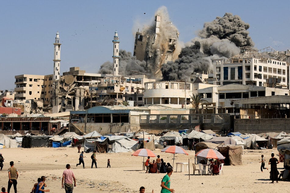 Gaza has been virtually wiped out by two years of relentless Israeli attacks that have killed tens of thousands of people.