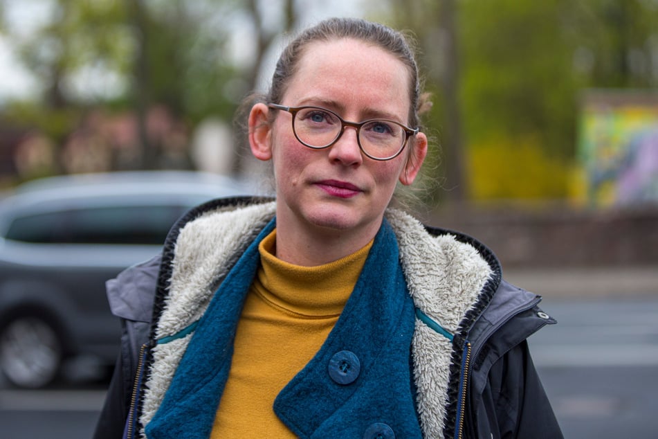 Grünen-Stadträtin Susanne Krause (41).