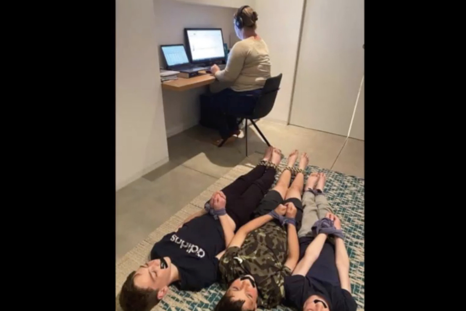Auch eine Art Home-Office.