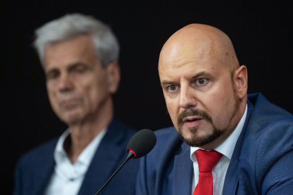 Juli 2019: Räpple neben dem AfD-Antisemiten Wolfgang Gedeon.
