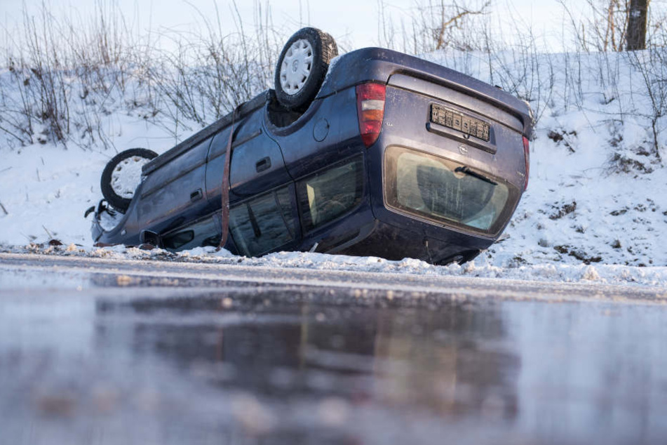 Auf der A24 soll es dichtes Schneetreiben gegeben haben.