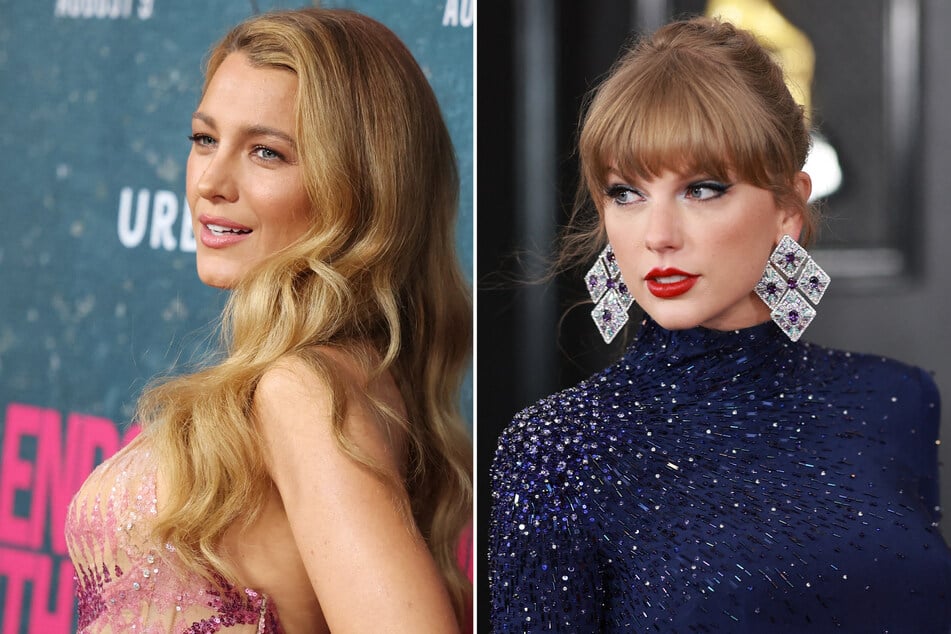 Taylor Swift (r.) has stirred up rumors that she is distancing herself from longtime pal Blake Lively over the actor's recent controversy.