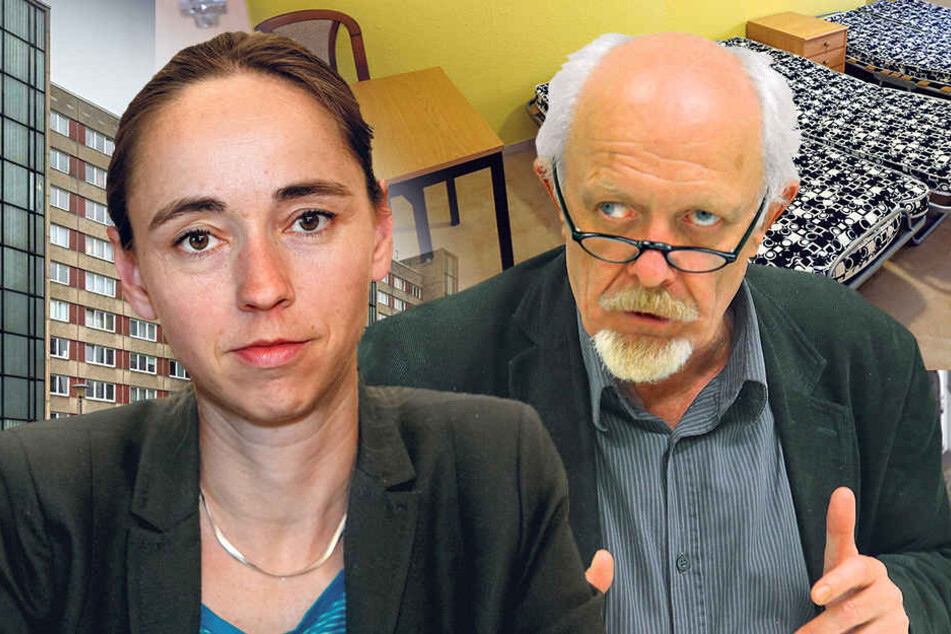 Kristin Kaufmann will, dass die Flüchtlinge die vollen Kosten selbst bezahlen. Michael Schmelich findet das ungerecht.