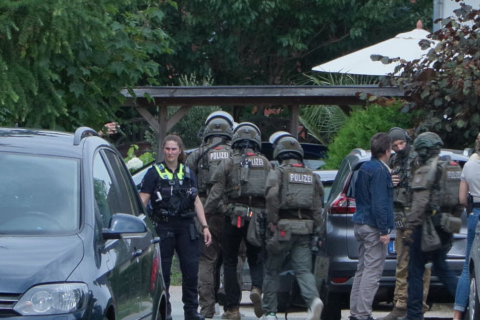 Am Tatort waren sowohl das SEK als auch die Mordkommission im Einsatz.