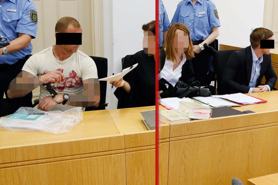 Zum Prozessbeginn Anfang September gab es noch die üblichen Sicherheitsvorkehrungen.