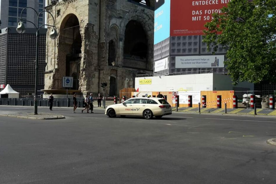 Der Berliner Breitscheidplatz wurde gesperrt.