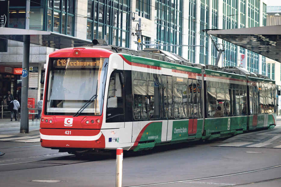 Bis voraussichtlich Mitte August kommt es zu Verspätungen auf dem Abschnitt Chemnitz/Zentralhaltestelle-Campus.