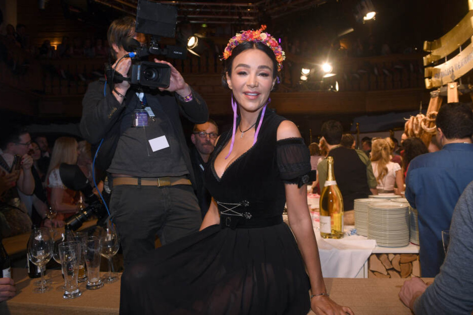 Verona Pooth im Dirndl.