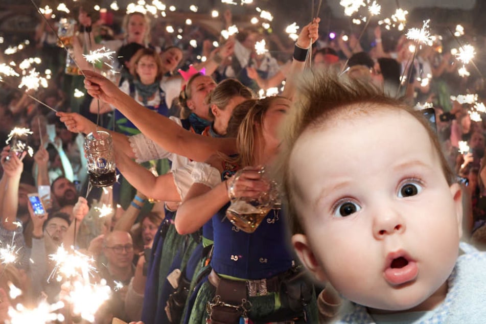 Bildmontage: Das Oktoberfest hält auch einige Zeit später noch Überraschungen parat.