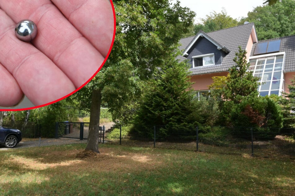 Anschläge in der Waldsiedlung: Unbekannte schossen zwei Mal mit Stahlkugeln auf dieses Haus.
