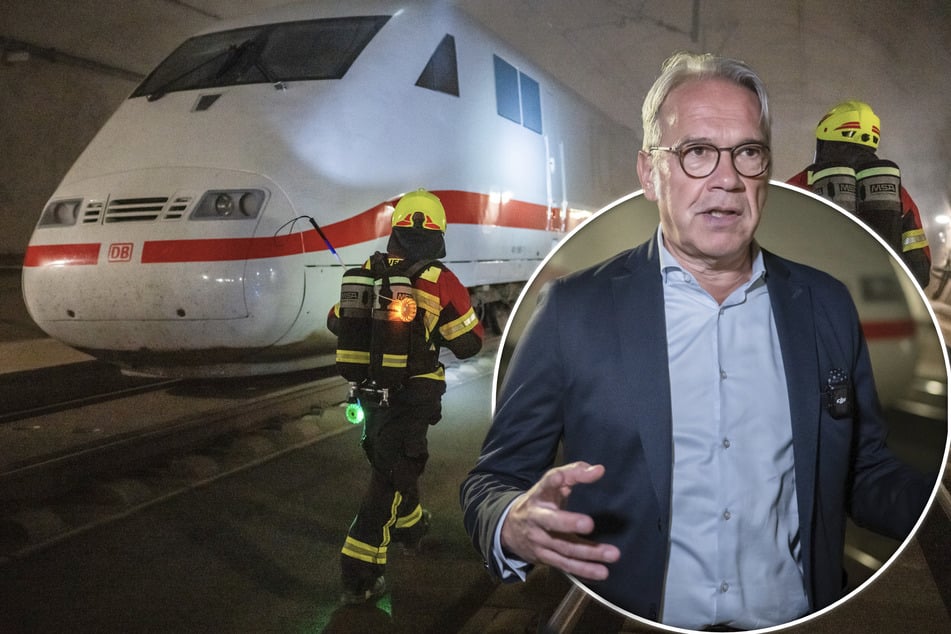 Fax-Wahnsinn und Unfall: Das sind die Gründe für die ICE-Pannenübung im Sandbergtunnel