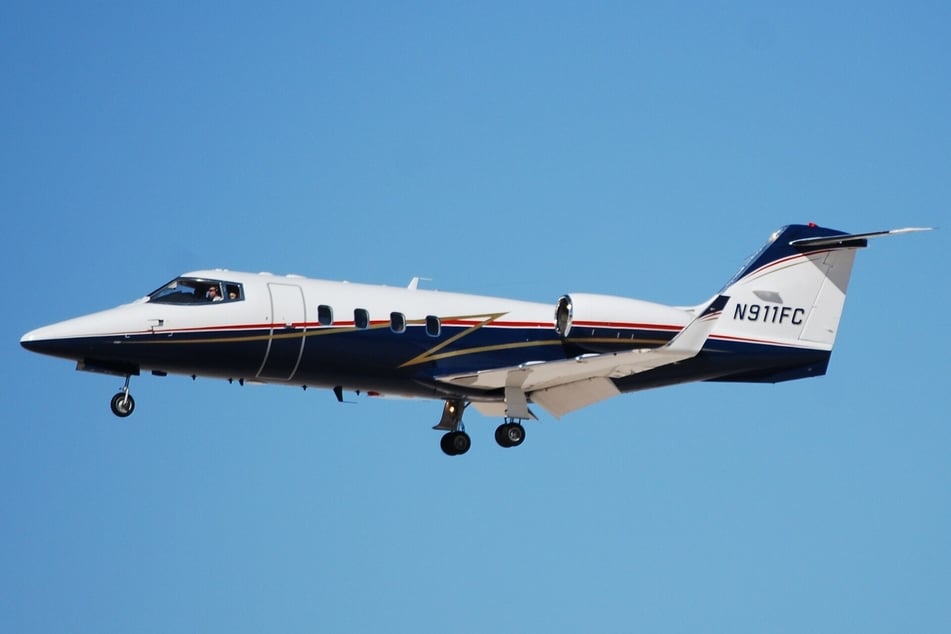 Ein Learjet 55 wie dieser war in den Vorfall verwickelt.