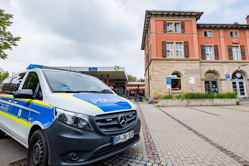 In Marbach am Neckar kam es am Freitag zu einem Polizei-Großeinsatz.