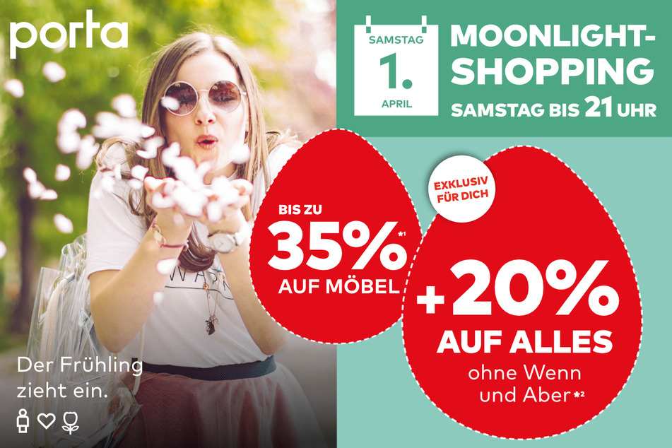 Hier klicken und Coupon für Frühlingsrabatte sichern.
