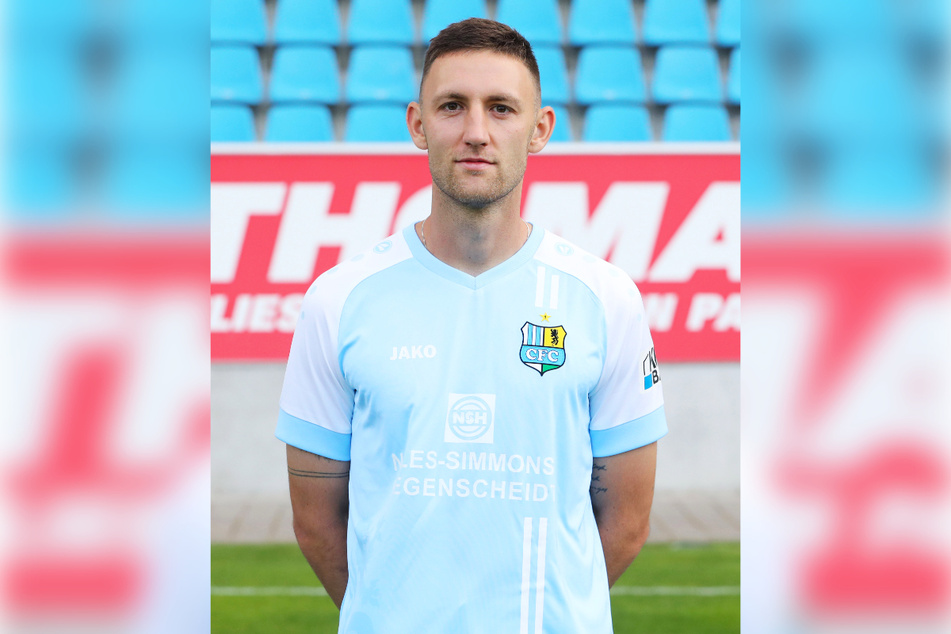 CFC-Mittelfeldspieler Christian Bieckel (30) ist nach Corona-Pause wieder fit.